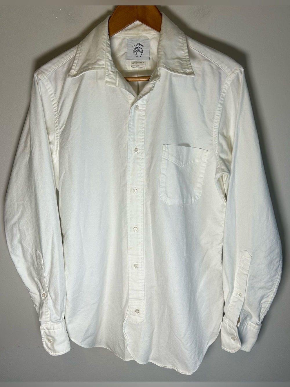 Brooks Brothers Black Fleece Men’s Button Up Shirt BB1 White Thom Browne 2013